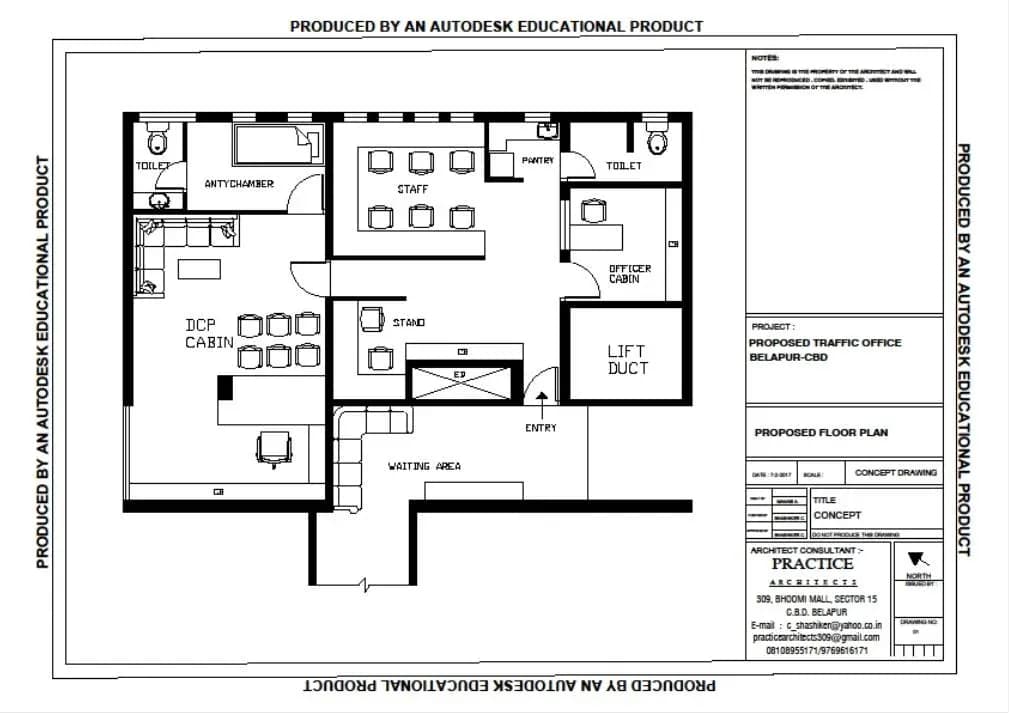 DCP Traffic Office at Cbd Interior project