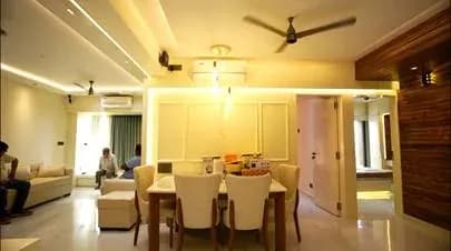 3 BHK Flat Interiors at Sanpada Interior project
