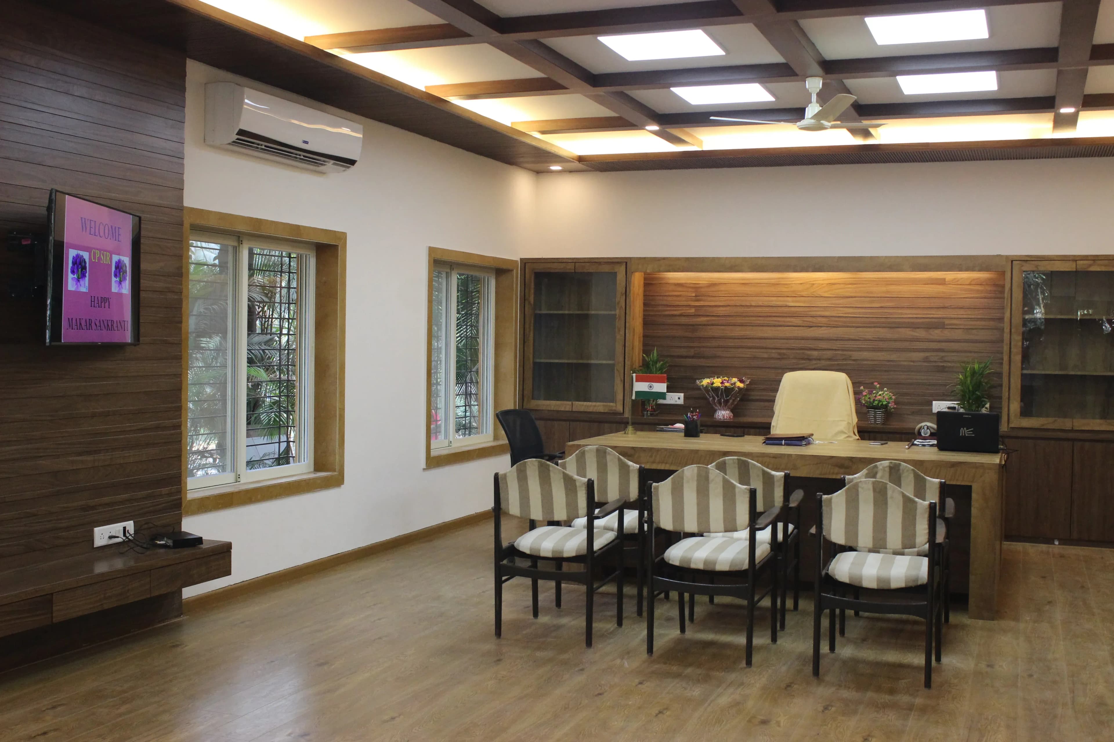 CP Cabin at Navi Mumbai — for Navi Mumbai Police Interior project