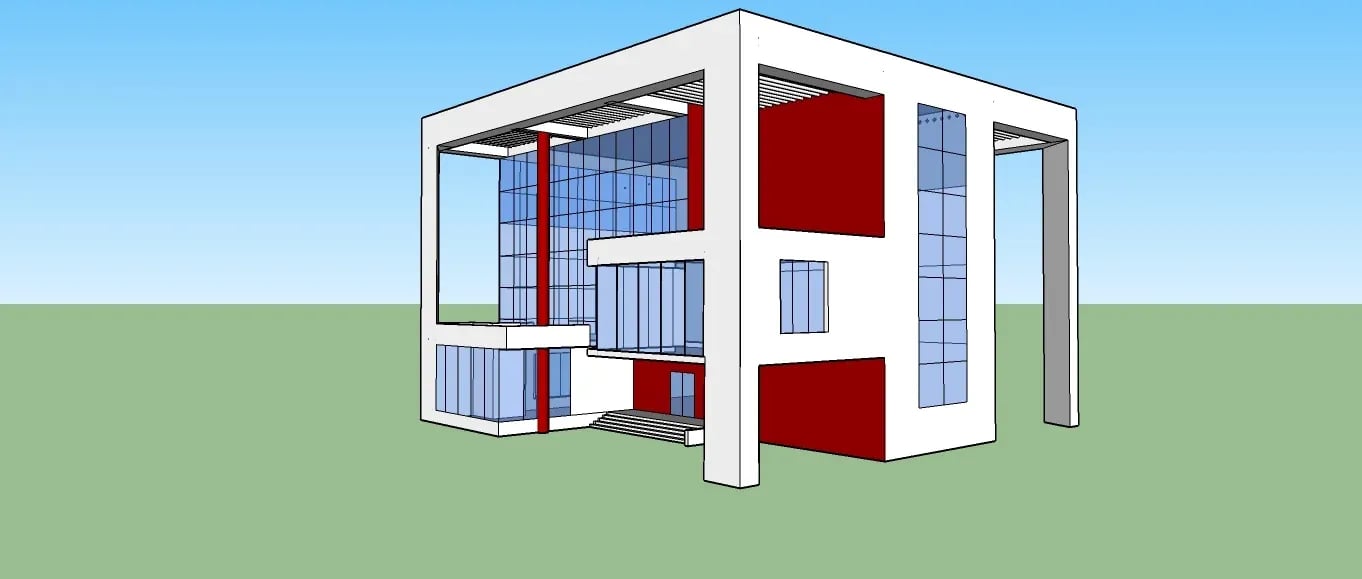 CC 1 Main of Control Room and Command Center Building at Cbd for Navi Mumbai Police