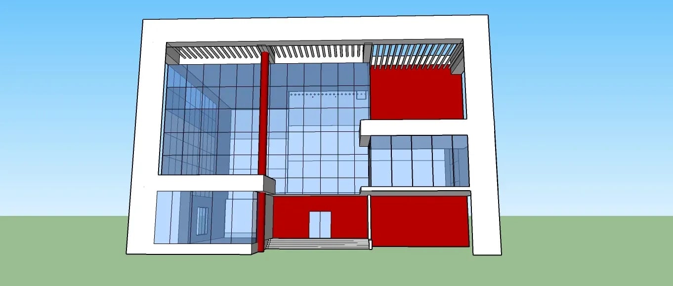 CC 2 of Control Room and Command Center Building at Cbd for Navi Mumbai Police