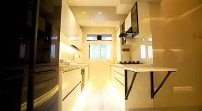 Picture 3 of 3 BHK Flat Interiors at Sanpada